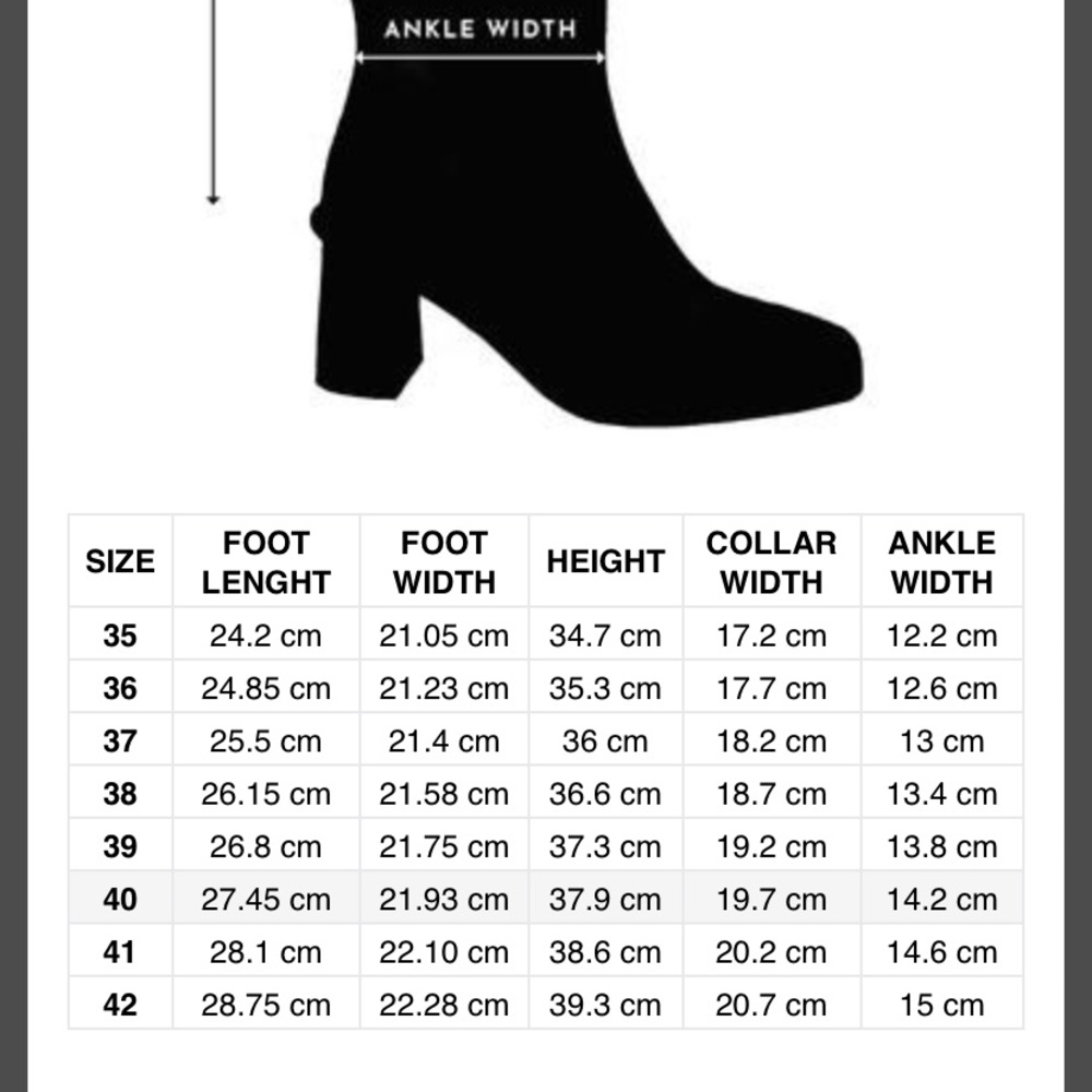 Alohas Knee High Black Leather Boots - Picture 5 of 5